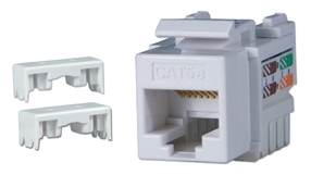 50-Pack 350MHz CAT5e 110 White RJ45 Keystone Jack C5JBW-50 037229716733 Category 5e - C5 Basic Wall Plate Assemblies, Keystone Jack, 110 Base, White, RJ45, Enhanced, 50-Pack C5JACKBWE X50  995449 C5JBW50 C5JBW-50   2201 