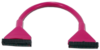 10 Inches 3.5 Inches Floppy Single Drive Purple Round Internal Bulk Cable CC2205PR10B 037229112252 Cable, Premium Round Internal Single 3.5" Floppy Ribbon Cable, Purple, 10", Bulk CC2205PR10B CC2205PR10B  cables    2397