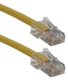 100ft 350MHz CAT5e Flexible Yellow Patch Cord CC712E-100YW 037229716153 Cable, CAT5E Ethernet RJ45 Category 5E 350MHz Flexible/Stranded, Network Hub/DSL/CableModem/LAN Patch Cord, Assembled, Yellow, 100ft 506709 CC712E100YW CC712E-100YW cables feet foot  3036 