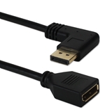 0.5ft Right-Angle DisplayPort Male to Female UltraHD 4K Flex Adaptor DPXRT-0.5F 037229003086