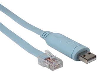 10ft USB to RJ45 Cisco RS232 Serial Rollover Cable UR-2000M2-RJ45B USB to RJ45 Serial RS232 Adaptor, with Built-in 10ft Cable