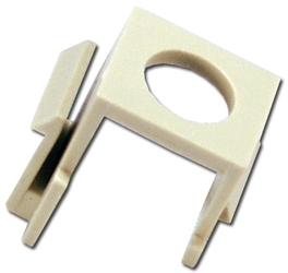 Single ST Fiber Snap Fitting Jack C5ST 037229714791 Category 5 - C5 Basic Wall Plate Assemblies, Module - Fiber ST Insert, Plastic Part Only C5ST C5ST      2207