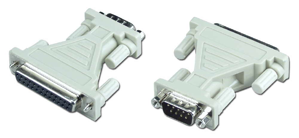 Serial DB9 Male to DB25 Female Adaptor CC2000A 037229330007 Adaptor, Mouse/Trackball, DB9M/DB25F CC2000A-BB FA521A 157099 CC2000A CC2000A adapters adaptors   2358 