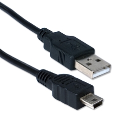 3ft USB 2.0 Type A Male to Mini B Male Sync & Charger Cable for Smartphone/Tablets/MP3/PDA and GPS CC2215M-03 037229227888 Cable, USB 2.0 Certified Replacement Cable for PS3, MP3, PDA and Cell phone, Type A/Mini-B 5Pin M/M, Black, 3ft 87874 NZ3372 CC2215M03 CC2215M-03 cables feet foot  2490 