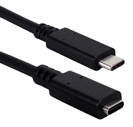 2-Meter USB-C to USB-C 3.2 Gen 1 5Gbps 60-Watts Sync & Power Extension Cable CC2230CX-2M 037229229790 Black microcenter Chesrown Pending, USB-C, USB C, USB-C Extension Cable, USB C Extension Cable 2-meter, 2meter, 2m, 6.5ft, 5Gbps, 3Amp, 60-Watts