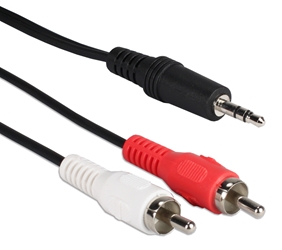 5-Meter 3.5mm Mini-Stereo Male to Dual-RCA Male Speaker Cable CC399-5MB 037229008418 Cable, Multimedia, Speaker - 3.5mm Mini-Stereo/2 RCA M/M, 5M CC3995MB CC399-5MB  cables    3969