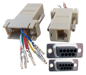 DB9 Female to RJ45 Female Serial/Terminal Modular Adaptor CC439BG 037229334470 Adaptor, Serial RS232 to RJ45 8Wires Modular, RJ45F/DB9F (Custom Pin-Out Application) 529537  CC439BG CC439BG adapters adaptors     2830  microcenter Michael Weiler Approved