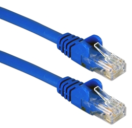 3ft 350MHz CAT5e Flexible Snagless Blue Patch Cord CC711-03BL 037229711615 Cable, CAT5 Ethernet RJ45 Category 5E 350MHz Flexible/Stranded, Network Hub/DSL/CableModem/LAN Patch Cord with Snagless/Molded Boots, Blue, 3ft 477158 CC71103BL CC711-003BL cables feet foot  2953 