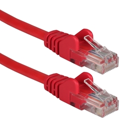 50ft 350MHz CAT5e Flexible Snagless Red Patch Cord CC711-50RD 037229711882 Cable, CAT5 Ethernet RJ45 Category 5E 350MHz Flexible/Stranded, Network Hub/DSL/CableModem/LAN Patch Cord with Snagless/Molded Boots, Red, 50ft 483727 CC71150RD CC711-050RD cables feet foot  2996 