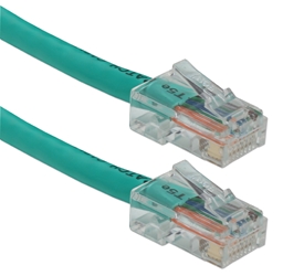 14ft 350MHz CAT5e Flexible Green Patch Cord CC712E-14GN 037229716306 Cable, CAT5E Ethernet RJ45 Category 5E 350MHz Flexible/Stranded, Network Hub/DSL/CableModem/LAN Patch Cord, Assembled, Green, 14ft CC712E14GN CC712E-014GN cables feet foot  3046 