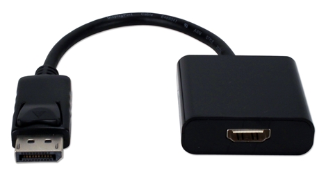 DisplayPort Male to HDMI Female Digital A/V Adaptor DPHD-MF 037229004854 Adaptor, DisplayPort v1.1 Compliant, Convert DisplayPort Audio/Video to HDMI with DHCP 781484 KV6442 DPHDMF DPHD-MF adapters adaptors   3286 