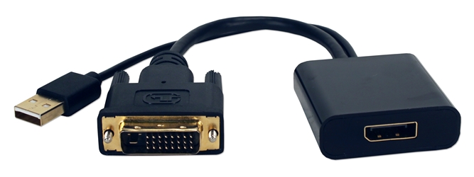 DVI to DisplayPort Active Video Converter DVIDP-MF 037229004991 Adaptor