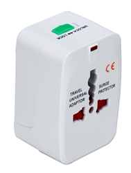 Premium World Power Travel Adaptor Kit with Surge Protection PA-C3WH 037229334685