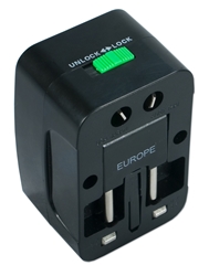 Premium World Power Travel Adaptor Kit with Surge Protection PA-C3 037229334210 All-in-1 Global/World Travel Power Adaptor with Surge Protection for US, UK, Europe, Asia and more PA-C1 931L 90852 NZ7282 PAC3 PA-C3 adapters adaptors   3974 