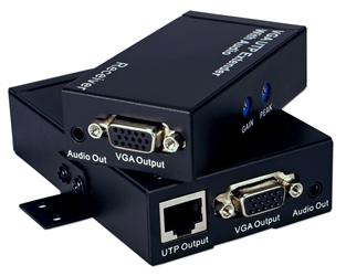 150-Meter VGA/WUXGA with Audio Single CAT5e/6 Extender Kit VA-E 037229007381 VGA/WUXGA Video with Stereo Audio CAT5e/6 Extender Kit, Signal Repeater, Up to 300 meters, HD15/3.5mm/RJ45 Female Connectors VB-C5 VARCAP-1P  VRP01  KV6463 VAE VA-E    meters  1999 IMCE