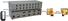 400MHz 8Port VGA Video Splitter/Distribution Amplifier with Port On/Off Switch - MSV608P4PC