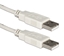 6ft USB 2.0 High-Speed Type A Male to Male Beige Cable - CC2208-06