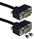 1ft High Performance UltraThin VGA/QXGA HDTV/HD15 Tri-Shield Fully-Wired Cable with Panel-Mountable Connectors - CC388M1-01