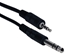 6ft 3.5mm Male Stereo to 1/4 Male TRS Audio Conversion Cable - CC399TRS-06