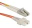 1-Meter LC to SC Multimode Fiber Duplex Patch Cord - FDLCSC-1M