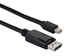 1-Meter Mini DisplayPort to DisplayPort UltraHD 4K Black Cable - MDPDP-1MBK