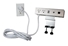 Adjustable Deskmount Dual-Power Outlets with Dual-USB 3.5Amp Charger & Dual-CAT6 Ports - P2P2UR-10