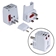 Premium World Travel Power Adaptor with Surge Protection & 2.1A Dual-USB Charger - PA-C4