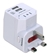 Premium World Travel Power Adaptor with Surge Protection & 2.1A Dual-USB Charger - PA-C4