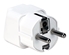 Single-Port US to EU Grounded Travel Power Adaptor - PA-EU