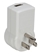 1-Outlet 1Amp USB AC Charger with Rotating Power Plug - PP-68PL-AC1100-CMT