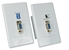 100-Meter VGA/UXGA CAT5e/6/RJ45 Extender Wallplate Kit - VB-C5WP